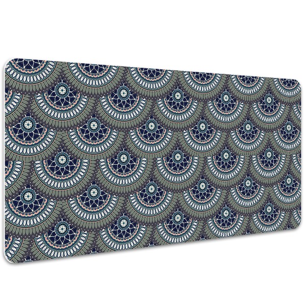 Large desk pad PVC protector ornate