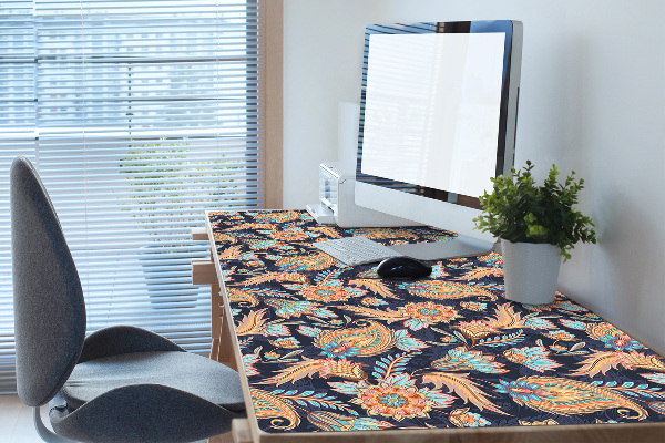 Large desk mat for children Paisley