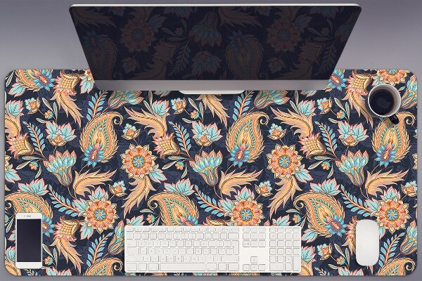 Large desk mat for children Paisley