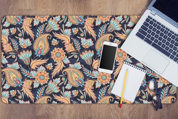 Large desk mat for children Paisley