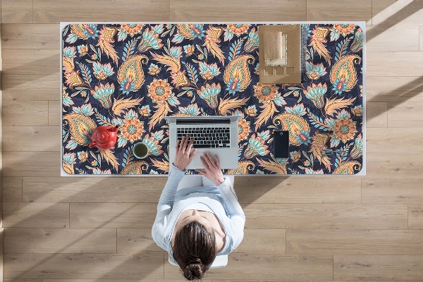 Large desk mat for children Paisley