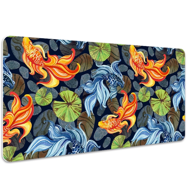Large desk mat for children Goldfish