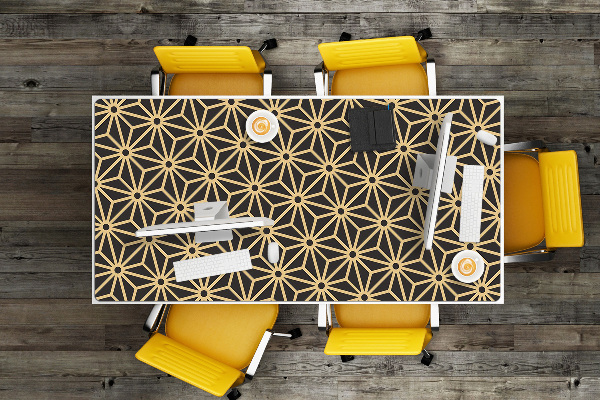 Full desk mat cubes pattern