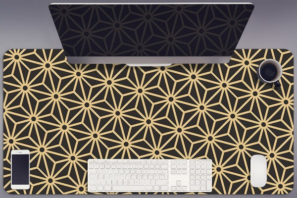 Full desk mat cubes pattern