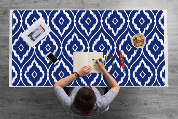 Large desk mat for children Persian pattern