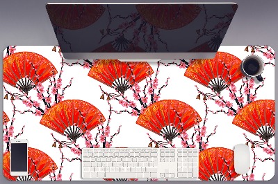 Desk mat Japanese fans