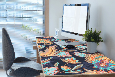 Large desk mat for children Paisley