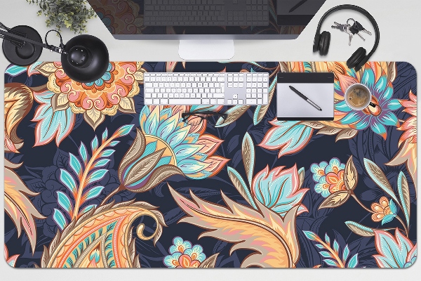 Large desk mat for children Paisley