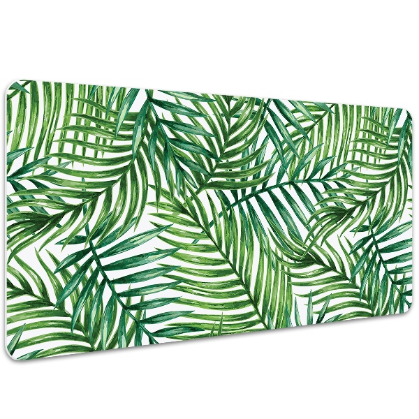 Full desk pad exotic leaves