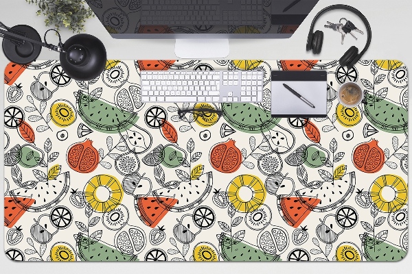 Full desk mat contours Fruit