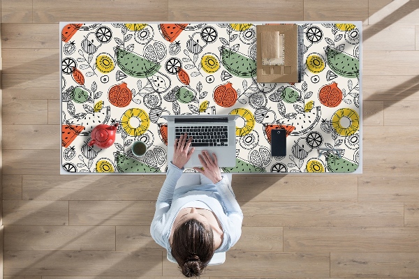 Full desk mat contours Fruit