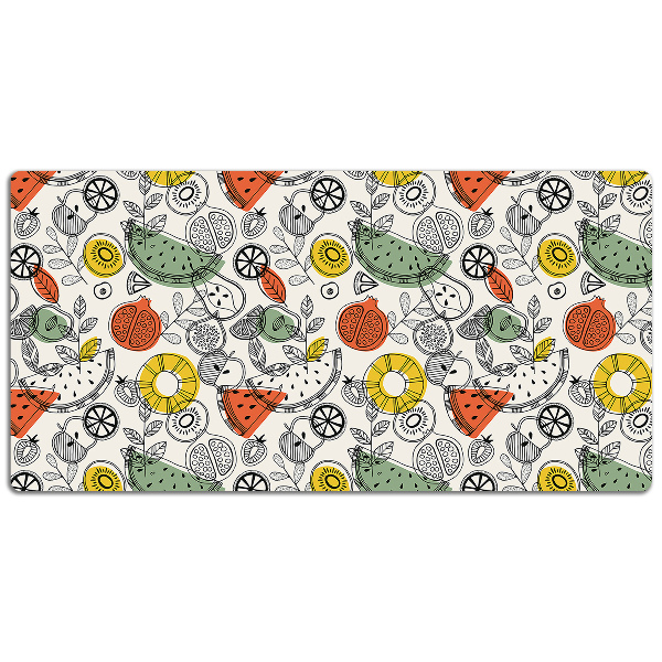 Full desk mat contours Fruit