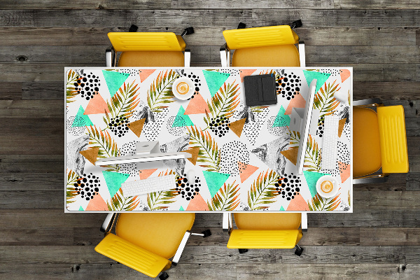 Desk pad Dots and leaves