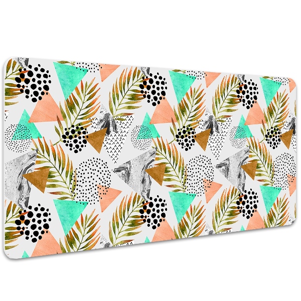 Desk pad Dots and leaves