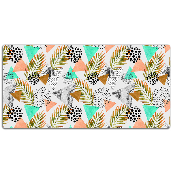 Desk pad Dots and leaves