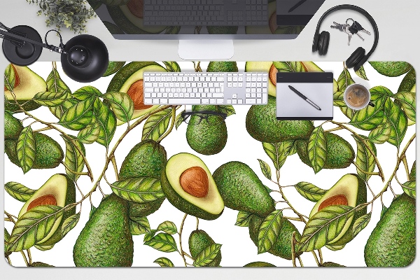 Large desk mat for children Avocado