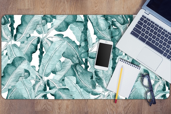 Full desk protector banana leaves