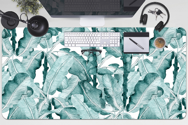 Full desk protector banana leaves
