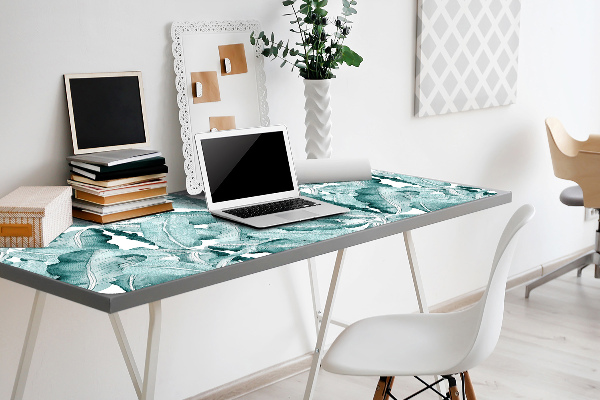 Full desk protector banana leaves