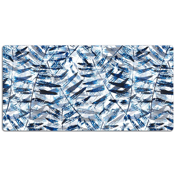 Full desk pad tropical leaves