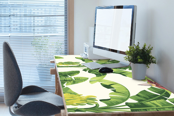 Full desk mat banana stains