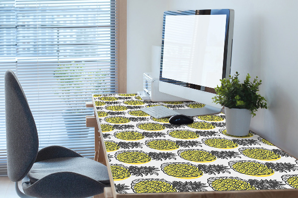 Full desk mat pineapple pattern