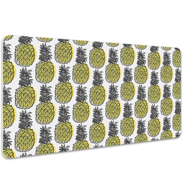 Full desk mat pineapple pattern