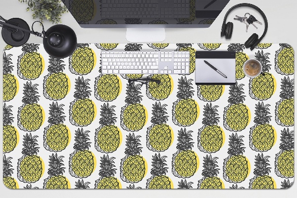 Full desk mat pineapple pattern