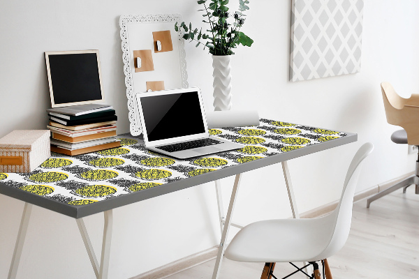 Full desk mat pineapple pattern