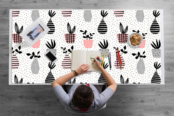 Desk mat Pots on the dot
