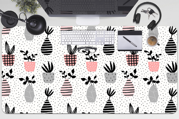Desk mat Pots on the dot