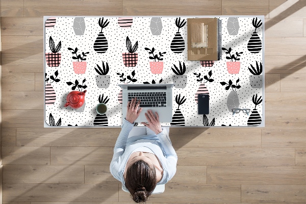 Desk mat Pots on the dot