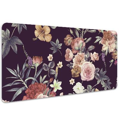 Desk pad garden flowers