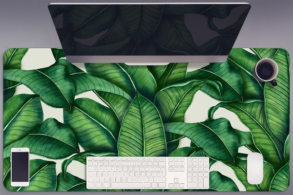 Full desk pad leaves Botanical