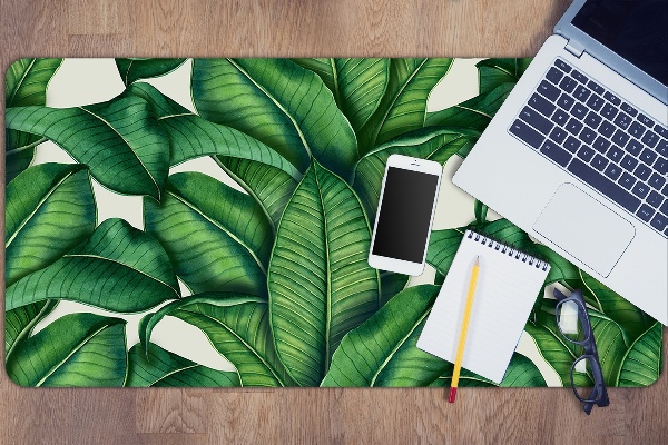 Full desk pad leaves Botanical