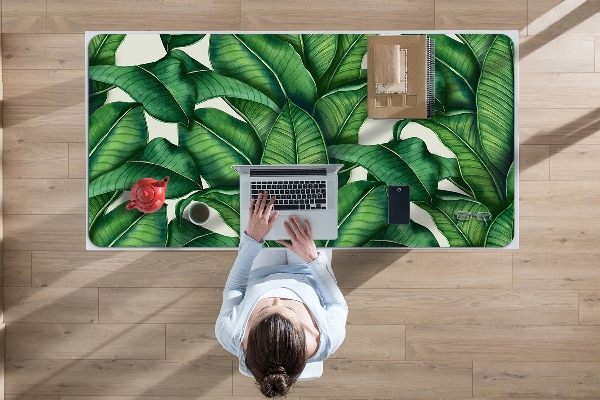 Full desk pad leaves Botanical