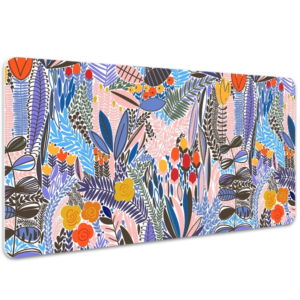Large desk mat table protector vintage image