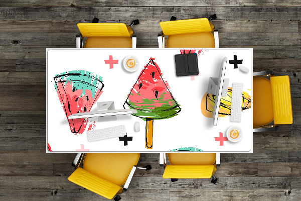 Desk pad Watermelon on a stick