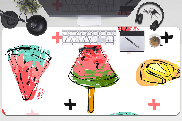 Desk pad Watermelon on a stick