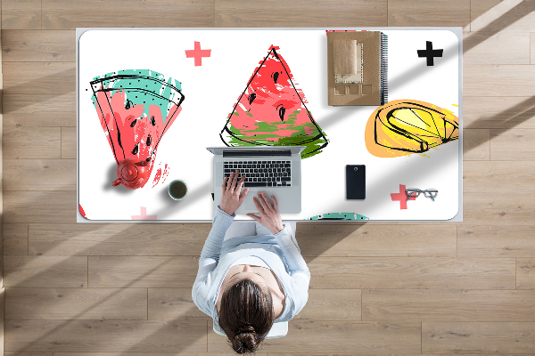 Desk pad Watermelon on a stick