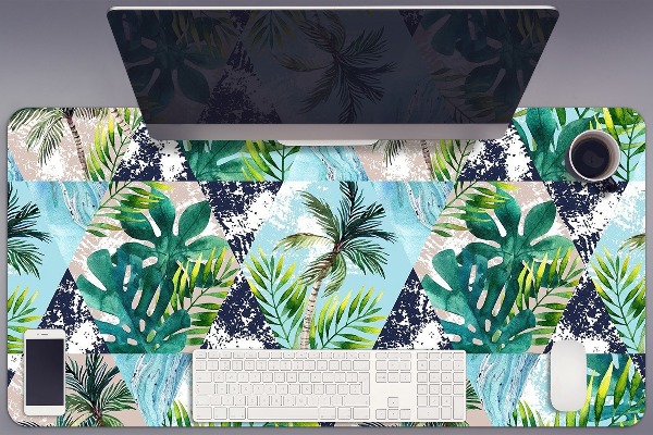 Desk mat Tropical mosaic