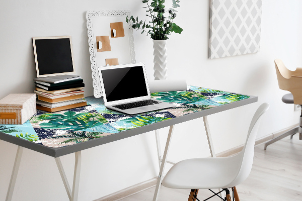 Desk mat Tropical mosaic