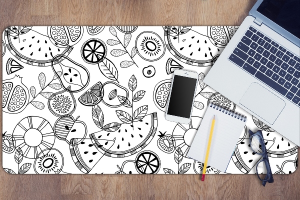 Large desk mat for children Fruit