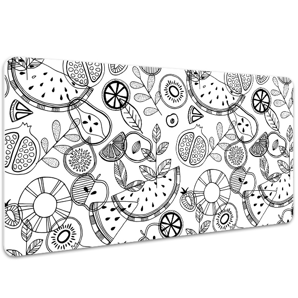 Large desk mat for children Fruit