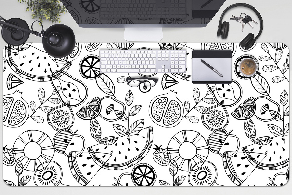 Large desk mat for children Fruit