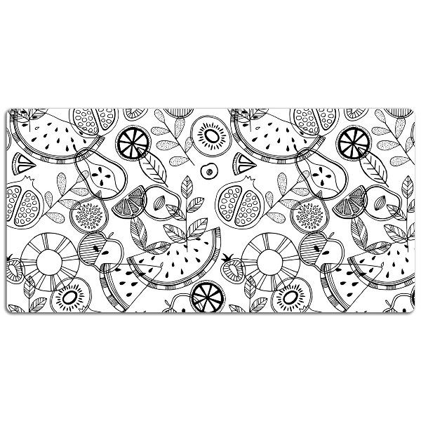 Large desk mat for children Fruit