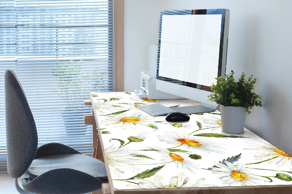 Desk pad Camomile field