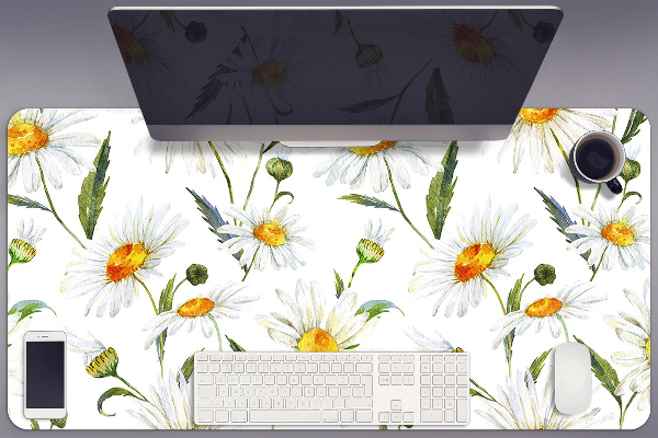 Desk pad Camomile field
