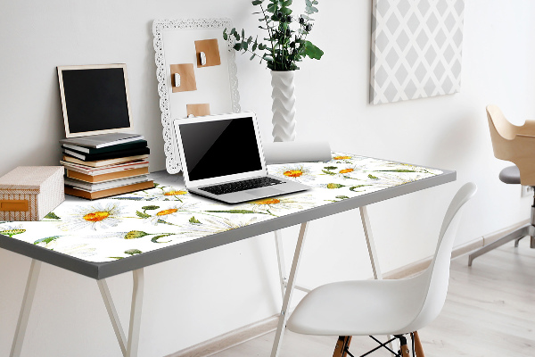 Desk pad Camomile field