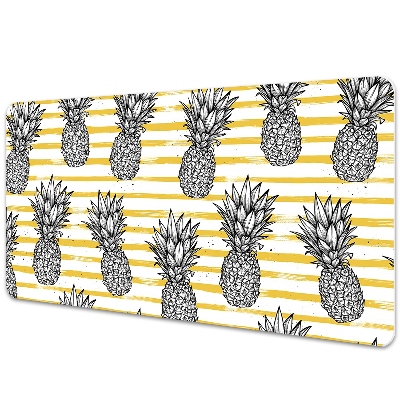 Large desk mat for children Pineapple